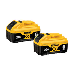 DeWalt DCB206-2 20V MAX* XR® 6.0AH Battery Battery Pack-2 Pack