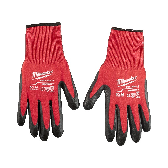 Milwaukee 48-22-8931 Cut Level 3 Dipped Gloves - Medium
