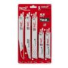Milwaukee 49-22-1105 SAWZALL Demolition Blade Set 5-Pack