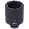 Jet 684201 1" Drive x 4" 6-Point Deep Impact Socket