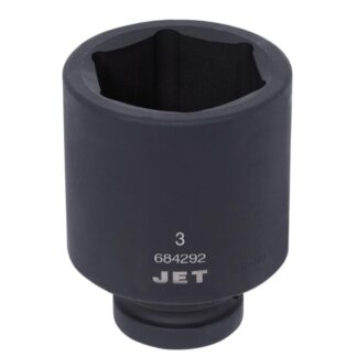 Jet 684292 1" Drive x 3" 6-Point Deep Impact Socket