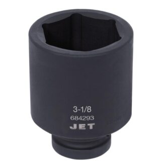 Jet 684293 1" Drive x 3-1/8" 6-Point Deep Impact Socket