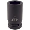 Jet 684519 1" Drive x 19mm 6-Point Regular Impact Socket