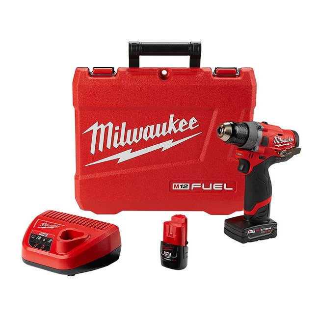 Milwaukee 2503-22 M12 FUEL 1/2" Drill Driver Kit