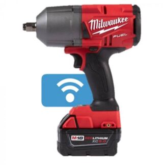 Milwaukee 2862-22 M18 FUEL High Torque Impact Wrench 1/2" Pin Detent with ONE-KEY Kit