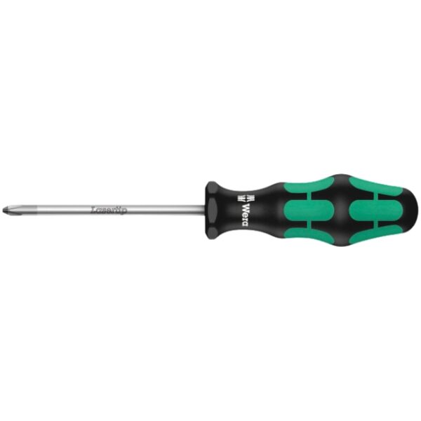 Wera 008712 350 PH Kraftform Plus PH1 x 8" Phillips Screwdriver with Lasertip
