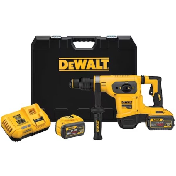 Dewalt DCH481X2 60V MAX 1-9/16" Brushless SDS Max Combination Hammer Kit