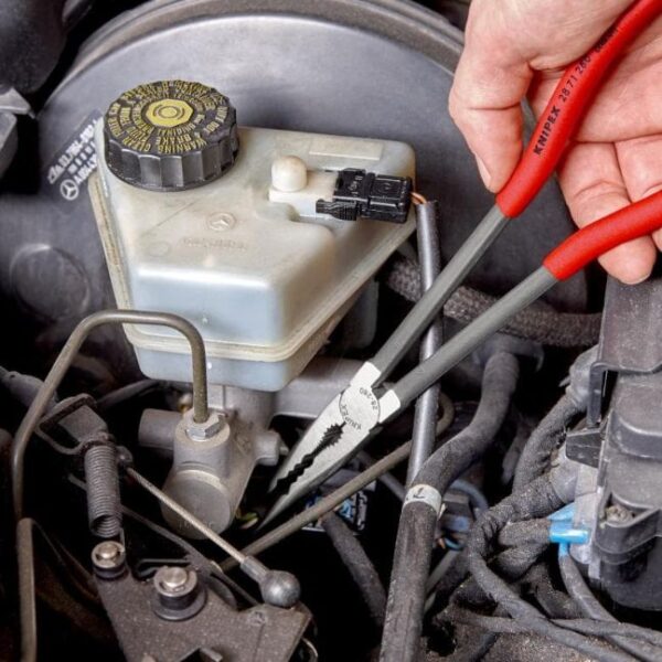 Knipex 2871280 Long-Reach Needle Nose Pliers - Straight Nose