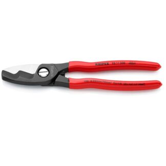 Knipex 9511200 Cable Shears with Twin Cutting Edge