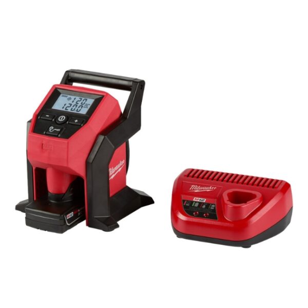 Milwaukee 2475-21XC M12 Compact Inflator Kit Milwaukee 2475-21XC M12 Compact Inflator Kit