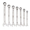 Milwaukee 48-22-9506 Metric Ratcheting Combination Wrench Set 7-Piece