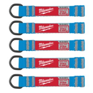 Milwaukee 48-22-8870 5pc 2lb D-Ring Web Attachment