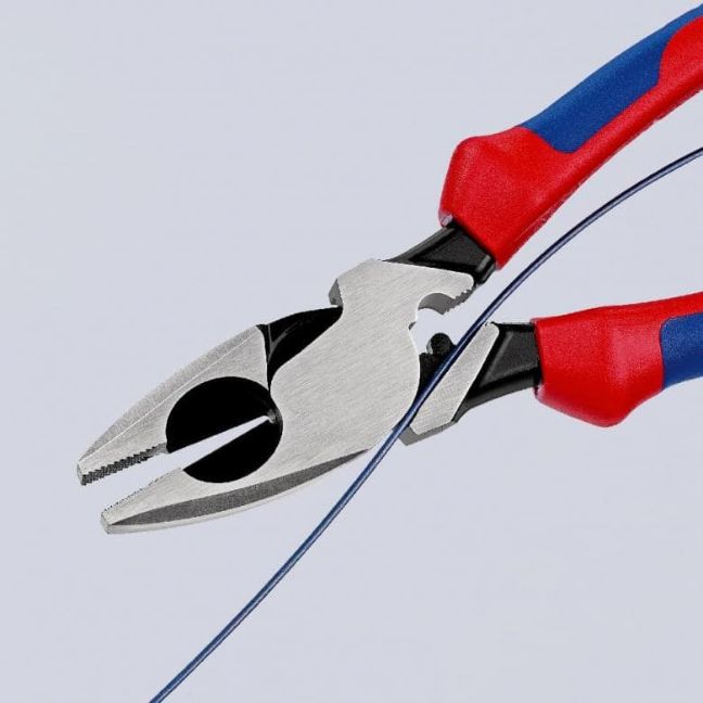 Knipex 0912240T 91/2" (240mm) Lineman's Pliers with Tether Point