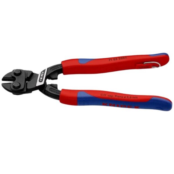 Knipex 7102200T 8" (200 mm) COBOLT Compact Bolt Cutters with Tether Attachment