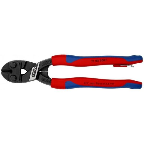 Knipex 7102200T 8" (200 mm) COBOLT Compact Bolt Cutters with Tether Attachment