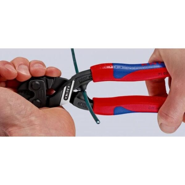 Knipex 7102200T 8" (200 mm) COBOLT Compact Bolt Cutters with Tether Attachment