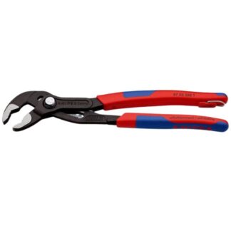 Knipex 8702250T 9" (225 mm) COBRA High-Tech Water Pump Pliers with Tether Attachment