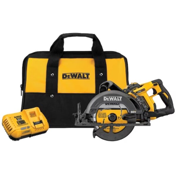 DeWalt DCS577X1 FLEXVOLT 60V MAX 7-1/4" Worm Drive Circular Saw Kit