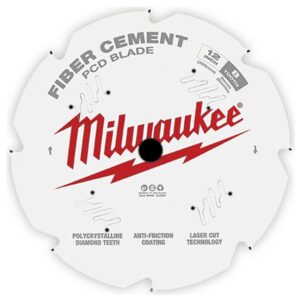 Milwaukee 48-40-7020 12" PCD/Fiber Cement Circular Saw Blade