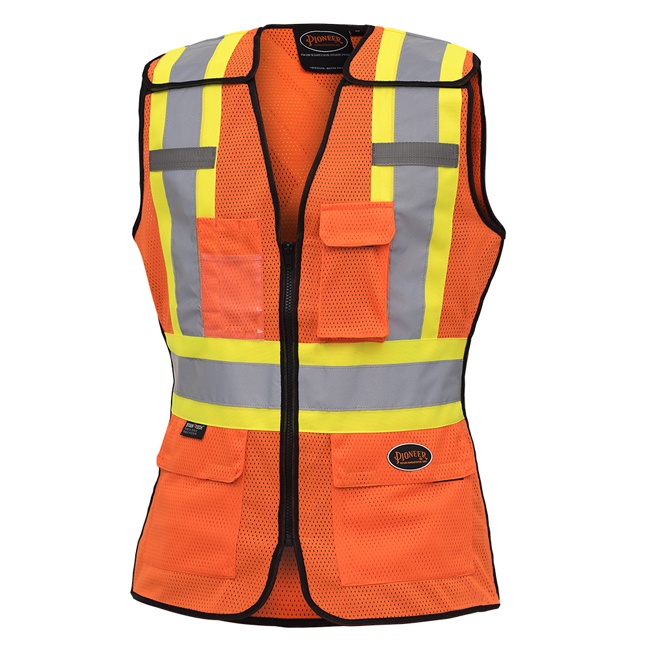 Pioneer Women's Hi-Viz Tear-Away Safety Vest - BC Fasteners & Tools Ltd.