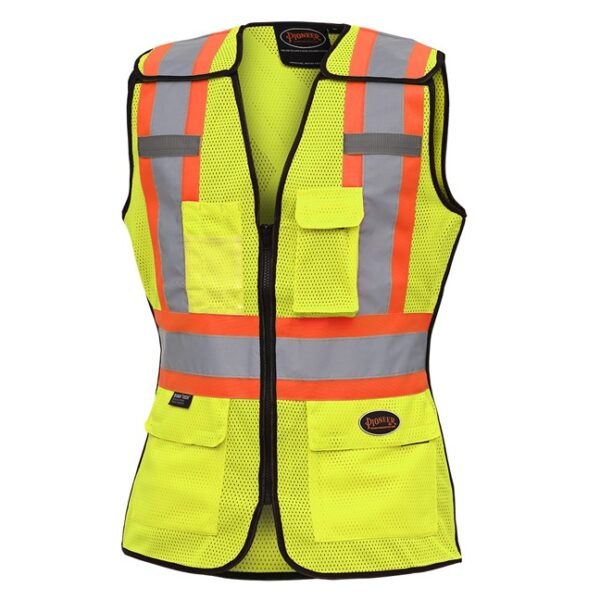 Pioneer Hi-Viz Women's Tear-Away Safety Vest