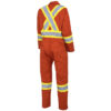 Pioneer Women's Hi-Viz Poly-Cotton Safety Coverall