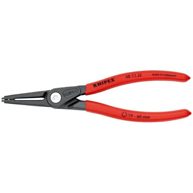 KNIPEX 48 11 J0, 5 1/2" INTERNAL PRECISION SNAP RING PLIERS