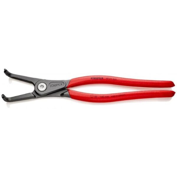 Knipex 4921A41 12" (300mm) Precision External Circlip Pliers - 90º Bent Tip 1/8" (3.2mm)