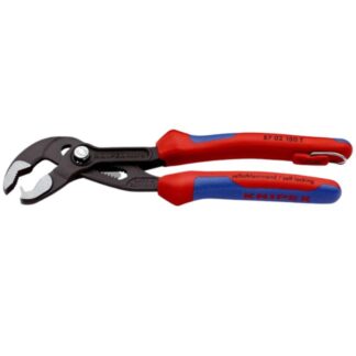Knipex 8702180T 7" (180 mm) COBRA High-Tech Water Pump Pliers with Tether Attachment