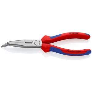 Knipex 2622200 8" (200mm) 40º Angled Long Nose Side Cutting Pliers