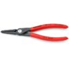 Knipex 4811J2 7-1/4" (180mm) Precision Internal Circlip Pliers - Straight Tip 5/64" (1.8mm)