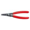 Knipex 4931A0 5-1/2" (140mm) Precision External Circlip Pliers - Straight Tip 1/32" (0.9mm)