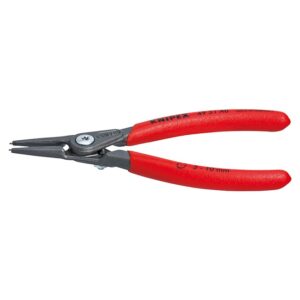 Knipex 4931A0 5-1/2" (140mm) Precision External Circlip Pliers - Straight Tip 1/32" (0.9mm)