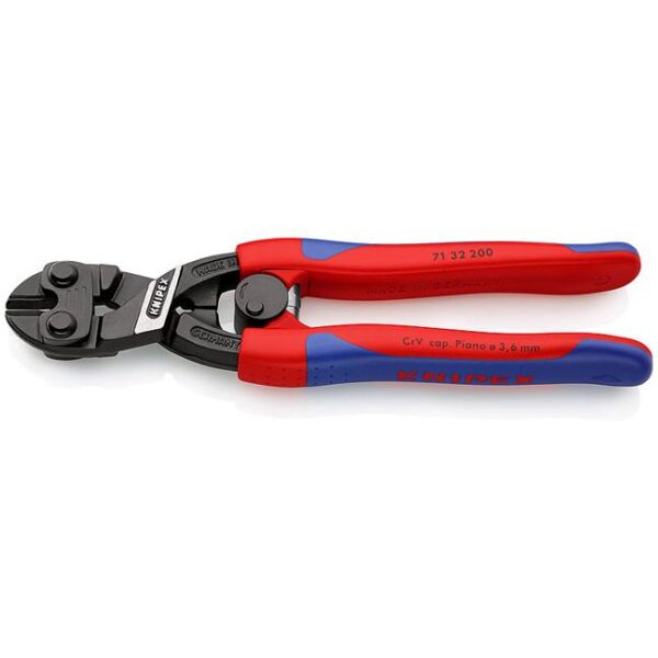 Knipex 7132200 8" (200mm) COBOLT High Leverage Compact Bolt Cutters