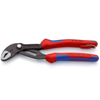 Knipex 8702180T Cobra Hightech Water Pump Pliers with Tether Attachment Point
