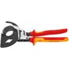 Knipex 9536320 12-1/2" (320mm) Ratchet Action Cable Cutters - 1000V Insulated