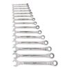 Milwaukee 48-22-9416 SAE Ratcheting Combination Wrench Set 15-Piece