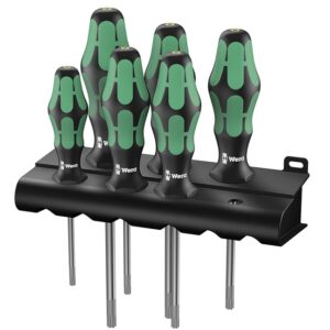 Wera 028059 367/6 TORX HF Kraftform Plus Screwdriver Set