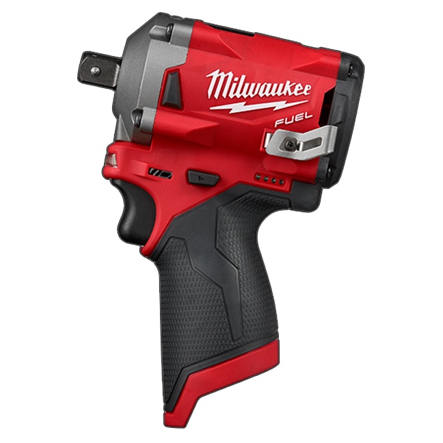 Milwaukee 2555P-20 M12 FUEL 1/2" Stubby Impact Wrench with Pin Detent