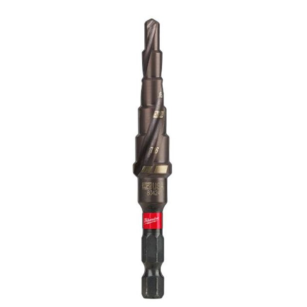 Milwaukee 48-89-9242 SHOCKWAVE Impact Duty Step Bit #2 3/16 - 1/2"