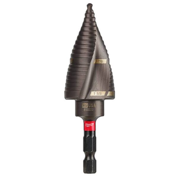 Milwaukee 48-89-9249 SHOCKWAVE Impact Duty Step Bit #9 7/8" - 1-1/8"