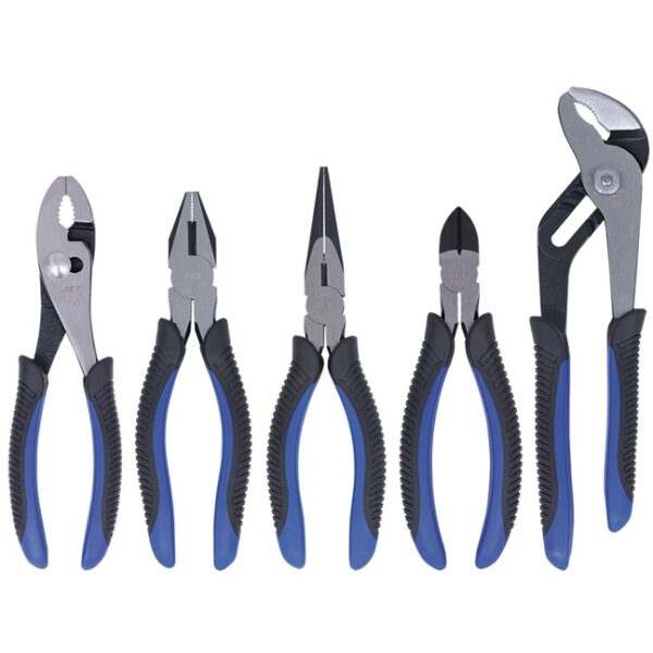 Jet 730306 5 PC Industrial Pliers Set - Super Heavy Duty