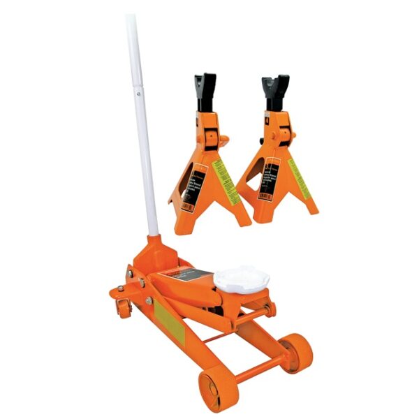 Strongarm 030416 2-1/2 ton Service Jack plus 3 ton Vehicle Stands