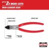 Milwaukee 48-22-6508 8" Diagonal Cutting Pliers Milwaukee 48-22-6508 8" Diagonal Cutting Pliers