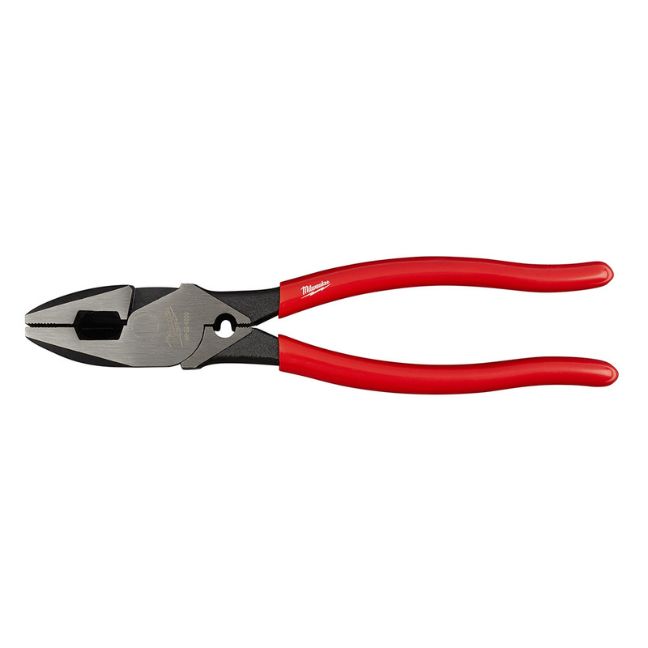 Milwaukee 48-22-6500 9" High-Leverage Lineman's Pliers with Crimper