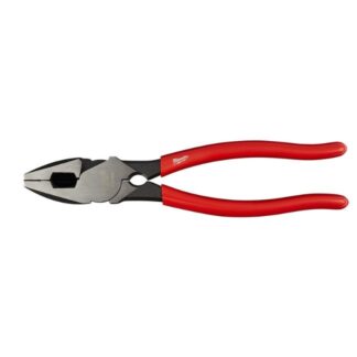 Milwaukee 48-22-6503 9" High-Leverage Lineman's Pliers with Thread Cleaner