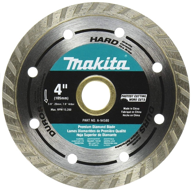 Makita A-94611 7 Diamond Blade Turbo Rim for Hard Material