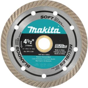 Makita A-94633 4-1/2" Turbo Soft Material Diamond Blade