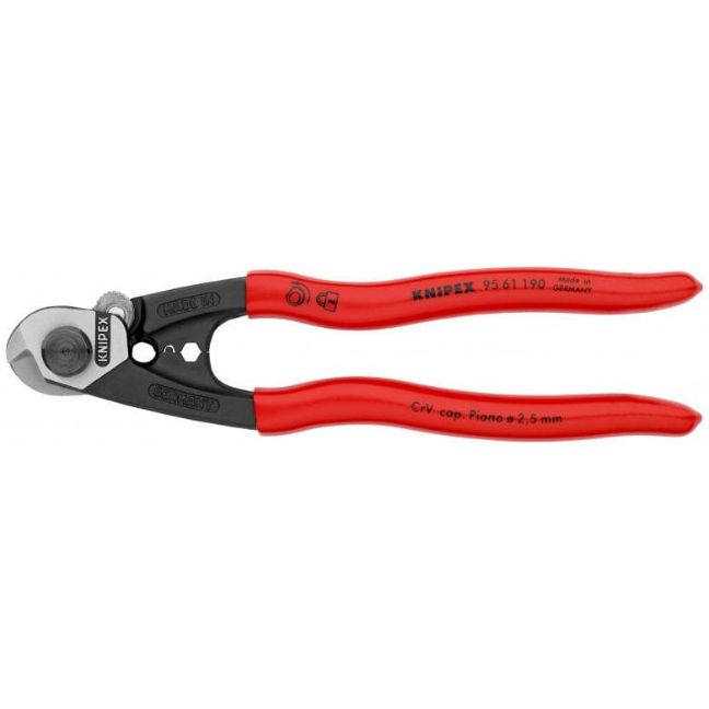 Knipex 9561190 7-1/2" (190mm) Wire Rope Shears