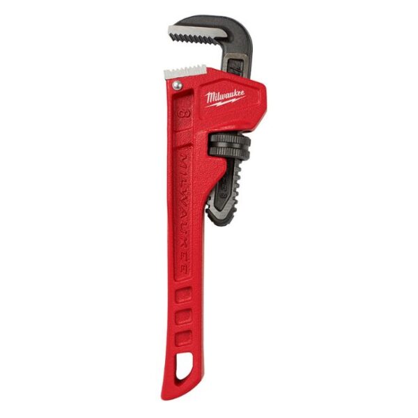 Milwaukee 48-22-7108 8” Steel Pipe Wrench Milwaukee 48-22-7108 8” Steel Pipe Wrench